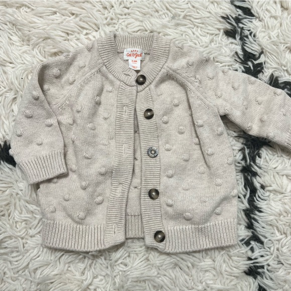 Cat & Jack Other - CAT & JACK BUBBLE DOT CARDIGAN